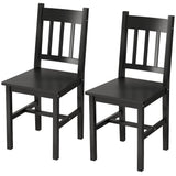 Dining Chairs Set of 2, Pine Wood Structure for Living Room and Dining Room