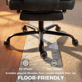 Executive Office Chair, Leathaire Big and Tall Office Chair 400 lbs with Wide Seat, Reclining, Lumbar Support