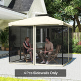 Replacement Mosquito Netting for Gazebo 10' x 1