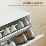 Flip Down Shoe Rack, Multi Cabinet, Wooden Shoe Shelf, 4 Drawer Organizer