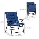 Chaise longue pliante, fauteuil relax tissu rembourré, cadre métallique pour cour
