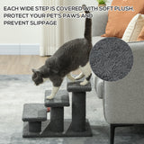 3 Tier Pet Stairs Dog Cat Step Scratch Post Furniture