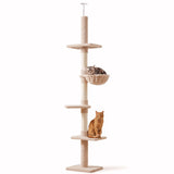 8.5ft Cat Climbing Tree 5-Tier