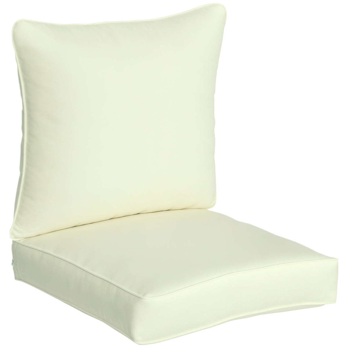 Patio Chair Cushions, Thick Deep Seat Outdoor Seat Cushion with Back Cushion