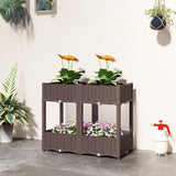 Plastic Raised Garden Bed with Legs