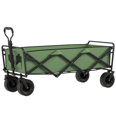 130L Folding Garden Cart with Wheels