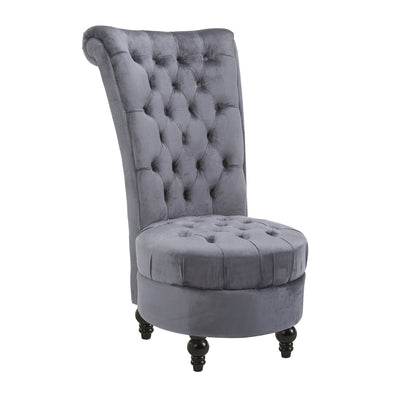 Fauteuil d'appoint dossier haut 45
