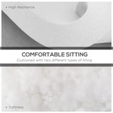 Replacement Cushions for Rattan Furniture, 14 Piece Outdoor Seat Cushion Pad for Patio Set, 7 Seat and 7 Back