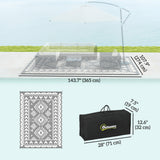 9' x 12' Outdoor RV Rug