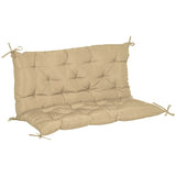 Coussin balançoire porche coussin banc jardin dossier non-glissant coussinets doux 2 places 39,4