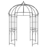 Birdcage Shape Arbour, Metal Garden Arbour Pergola Pavilion for Climbing Plants