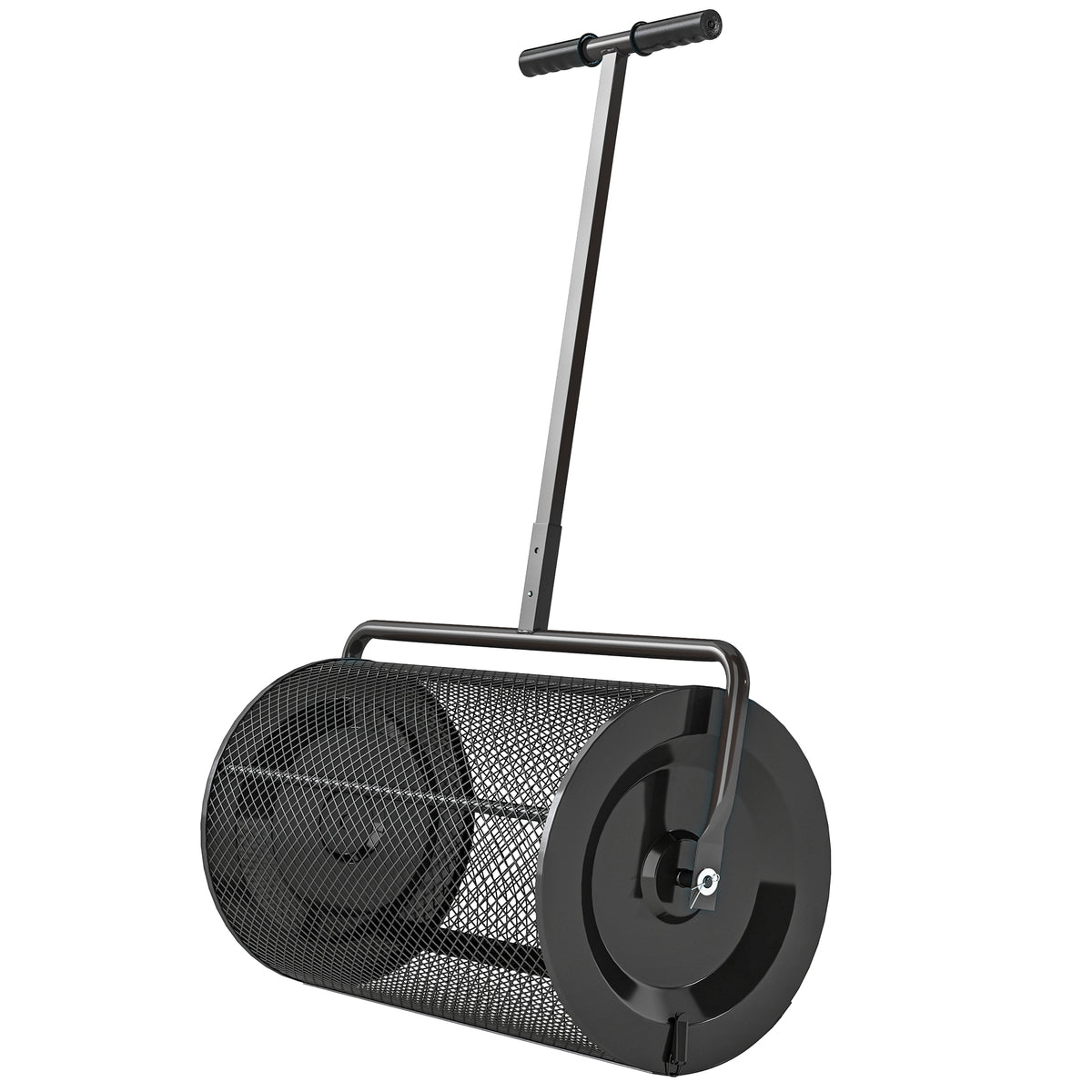 24 Inch Compost Spreader, Peat Moss Spreader with 24.4