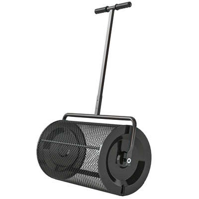 24 Inch Compost Spreader, Peat Moss Spreader with 24.4