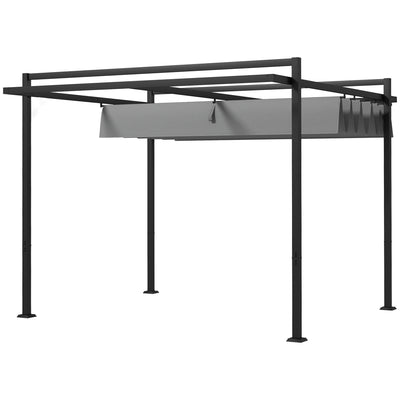 10' x 10' Retractable Pergola