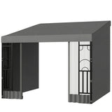 10' x 10' Wall Pergola