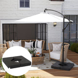 Umbrella Weights for Cantilever Parasols, Set of 4 Heavy Duty Parasol Base Weights