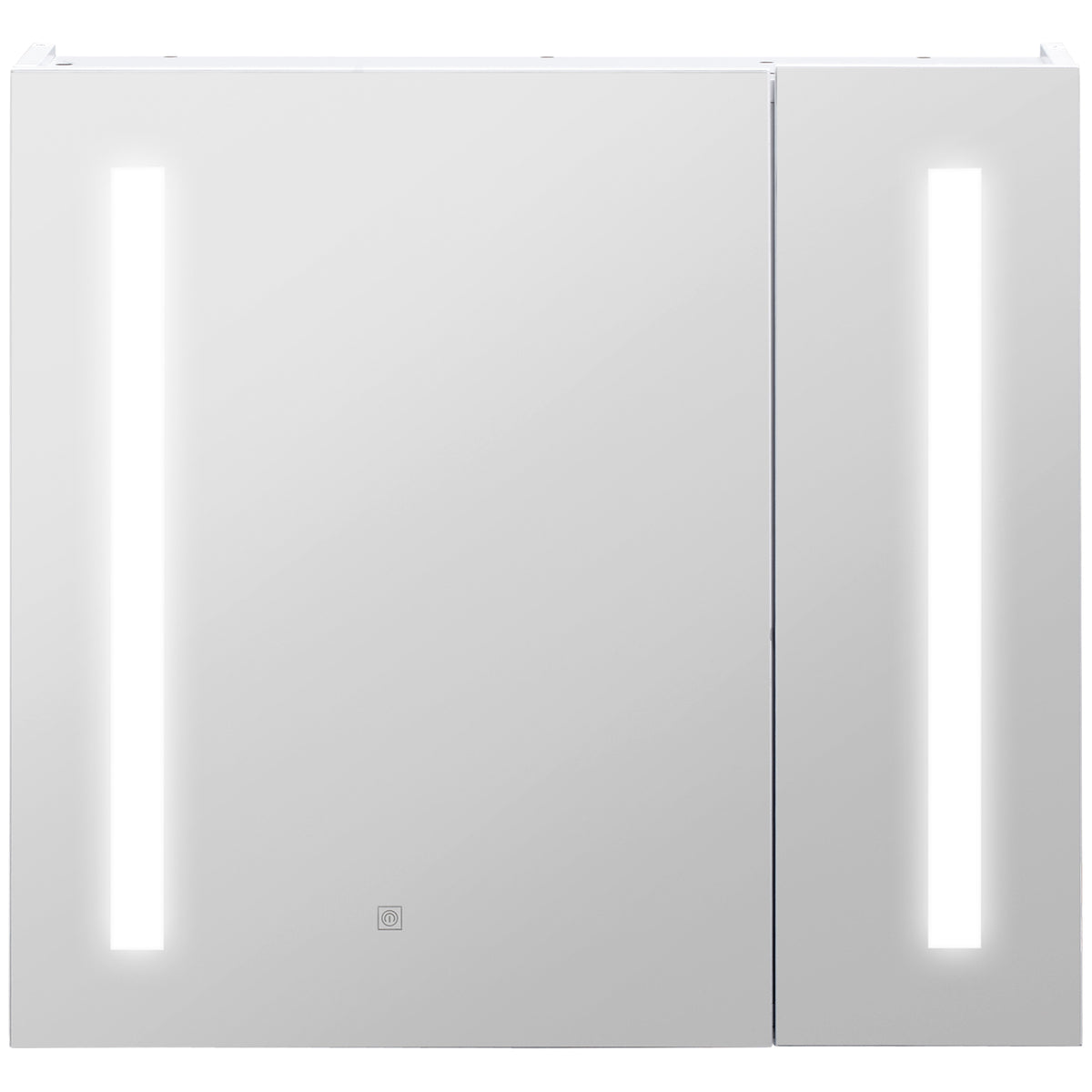 LED Medicine Cabinet with Mirror and Lights, 27.5