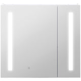 LED Medicine Cabinet with Mirror and Lights, 27.5