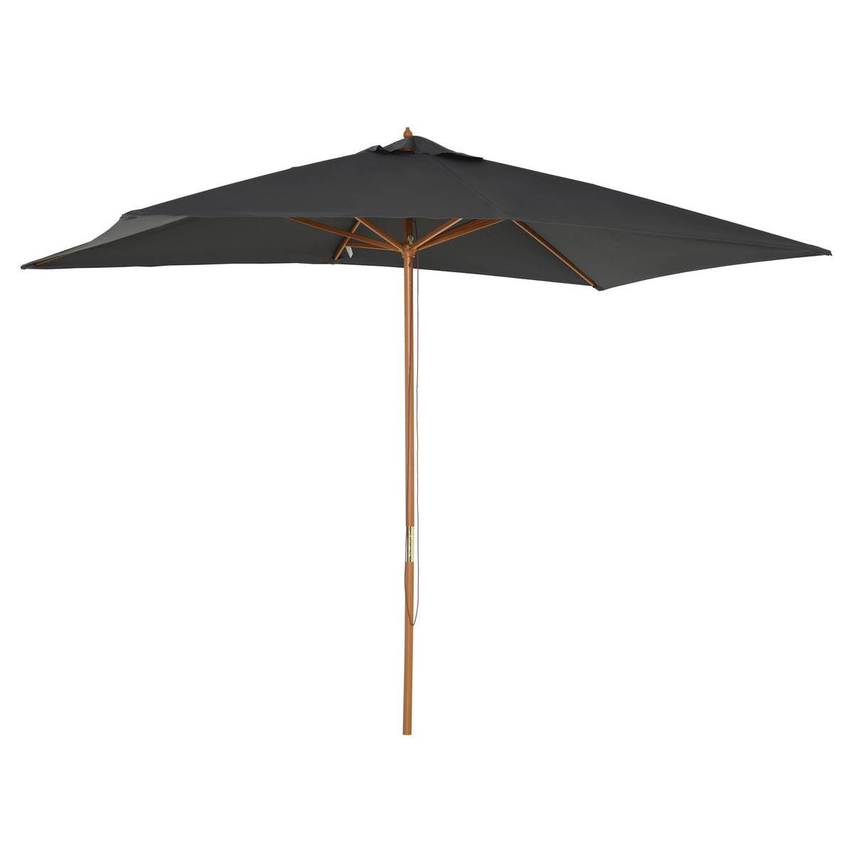 Parasol de patio en bois 7' x 10'