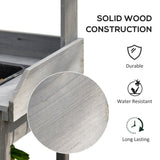 Potting Bench Table Garden Work Bench Workstation with Drawer
