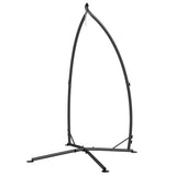 Hammock Chair Stand, Hanging Heavy Duty Steel Frame Hammock Stand Only with Chain for Indoor & Outdoor Use
