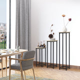 3 Packs Plant Stand Indoor, Metal Plant Stand Outdoor Plant Rack