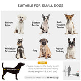 Remorque de vélo pour chien 3 en 1, lit pour animaux avec laisse de sécurité, roues à dégagement rapide, coussin pour petits chiens