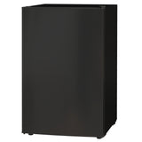 4.5 Cu Ft Mini Fridge with Freezer, Wheels, Adjustable Thermostat