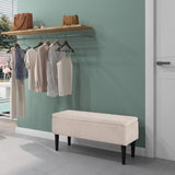 Banc de rangement moderne