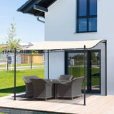 Gazébo portable 10x10, abri solaire en acier pour patio extérieur pour porche