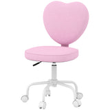 Heart Love Shaped Back Design Office Chair with Adjustable Height