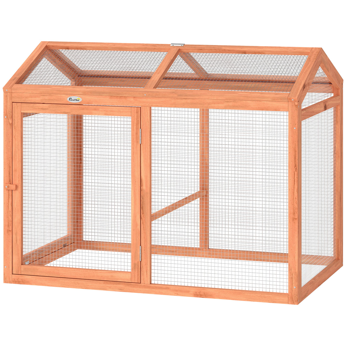 Wooden Chicken Run, Combinable Hen House Rabbit Hutch for Backyard