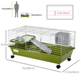 Small Animal Cage, Rolling Bunny Cage