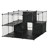 Parc pour animal de compagnie 56 panneaux cage pour petit animal pour lapin
