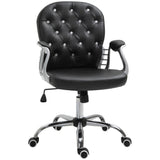 Office Chair, Computer Desk Chair with Adjustable Height and Tufted Back