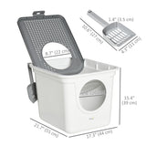 Enclosed Cat Litter Box