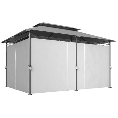 10' x 13' Double Roof Patio Gazebo