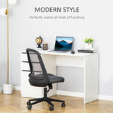 Modern Computer Desk, Writing Workstation with Storage Drawer and Cabinet for Living Room