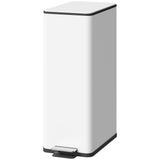 Poubelle de cuisine en acier inoxydable 5,3 gal/20 L avec couvercle à fermeture douce