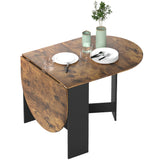 Table à manger ovale pliante