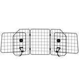Dog Car Barrier for SUV, Adjustable Car Divider for Trunk Cargo Area, Heavy-Duty Steel Wire Mesh Barrier