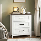 Dresser for Bedroom with 3 Drawers Storage Chest of Drawers for Living Room