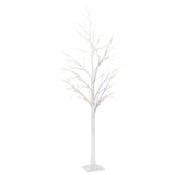 5FT Garden Birch Tree Light with 58 Warm LEDs and 8 Light Modes