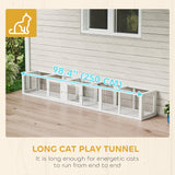 Tunnel pour Chat, 8 Portes, Jouets Félin 98