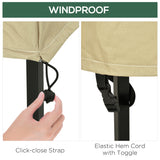 38.2-Inch Waterproof Single Seat Chair Sofa Cover Outdoor Garden Patio Furniture Protector