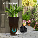 Bacs à plantes plastique jardin 28