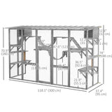 Large Outdoor Catio with Condos