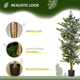5FT Artificial Ficus Tree