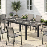 Expandable Outdoor Dining Table, 55