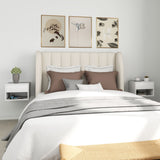 Floating Nightstand Set of 2, Wall Mounted Bedside Table with Drawer for Bedroom